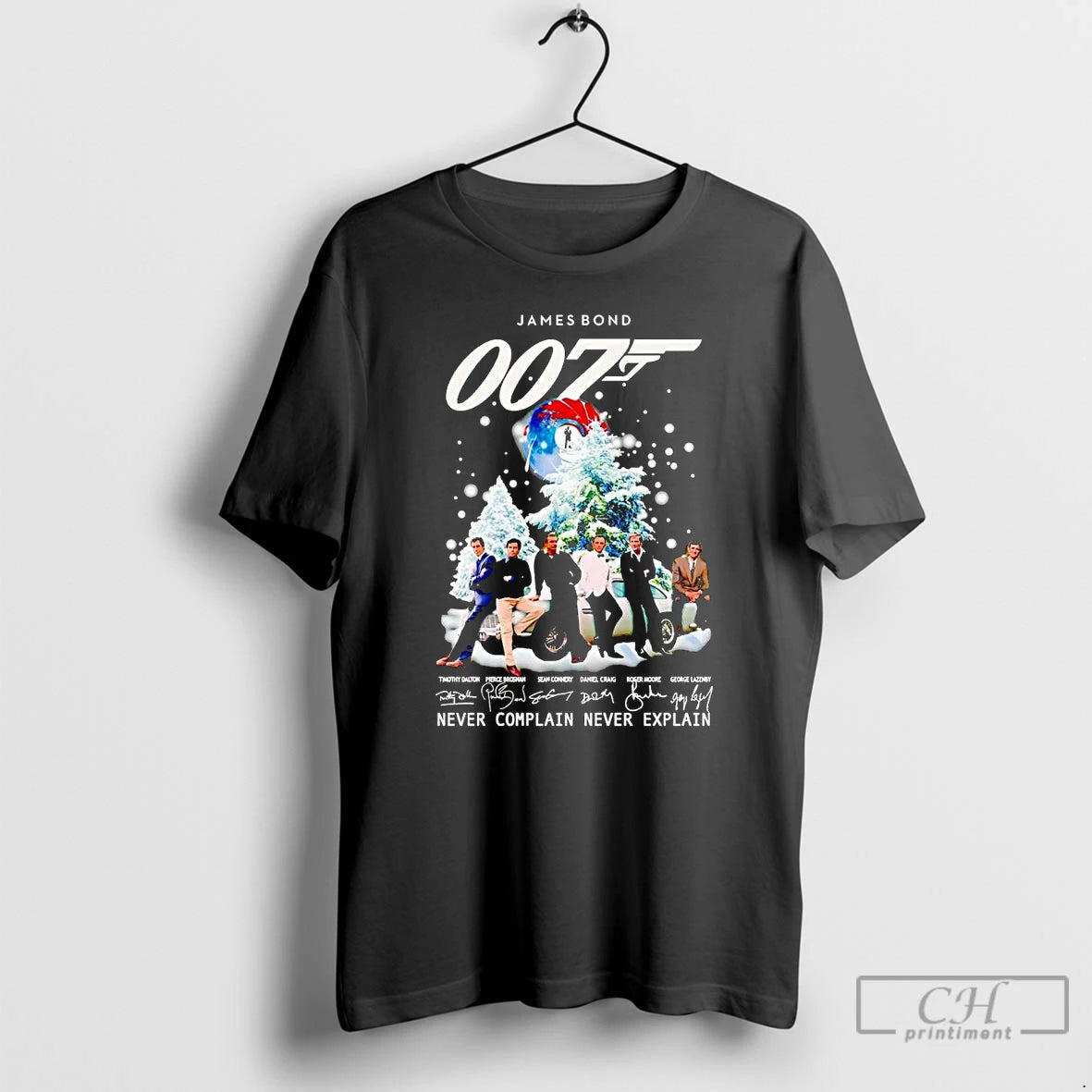 Classic James Bond 007 Never Complain Never Explain T-Shirts, Hoodie, Sweatshirt | InkNestWear.com