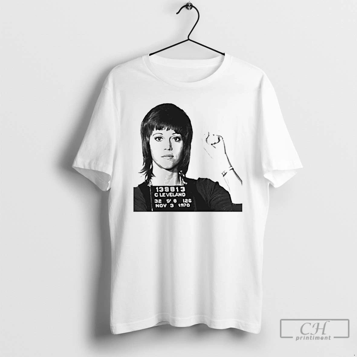 Classic Jane Fonda Mugshot Ornaments T Shirts Hoodie, Sweatshirt | InkNestWear.com