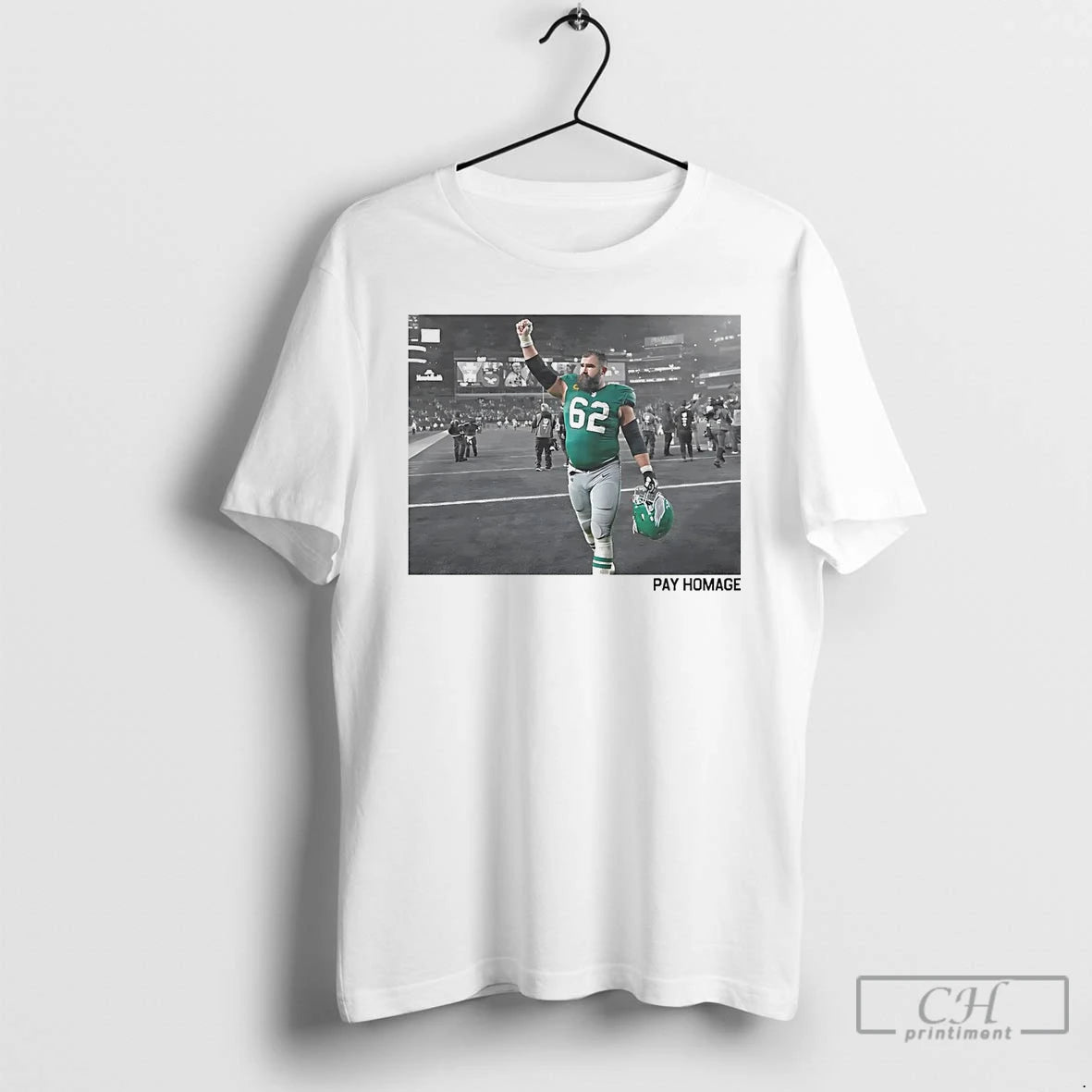 Classic Jason Kelce Pay Homage T-Shirts, Hoodie, Sweatshirt | InkNestWear.com