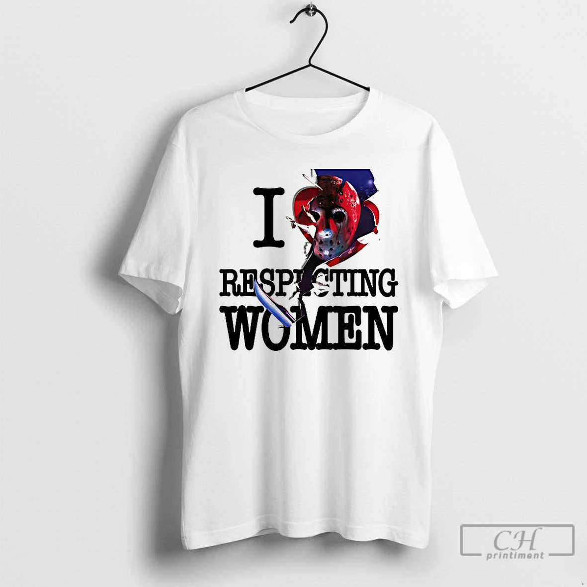 Classic Jason Voorhees I Love Respecting Women Inside Me T-Shirts, Hoodie, Sweatshirt | InkNestWear.com