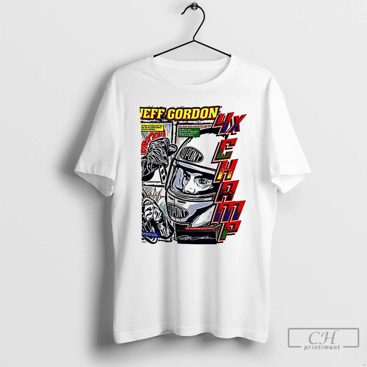 Classic Jeff Gordon 4x Champ 2025 T Shirts Hoodie, Sweatshirt | InkNestWear.com
