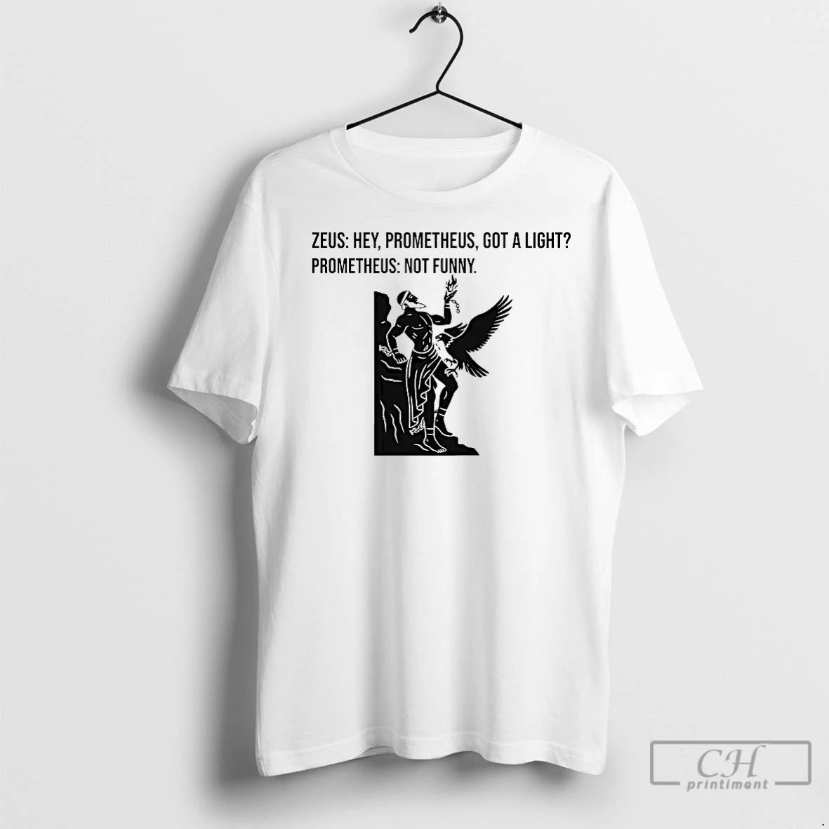 Classic Jesus Hey Prometheus Got A Light Not Funny T-Shirts, Hoodie, Sweatshirt | InkNestWear.com