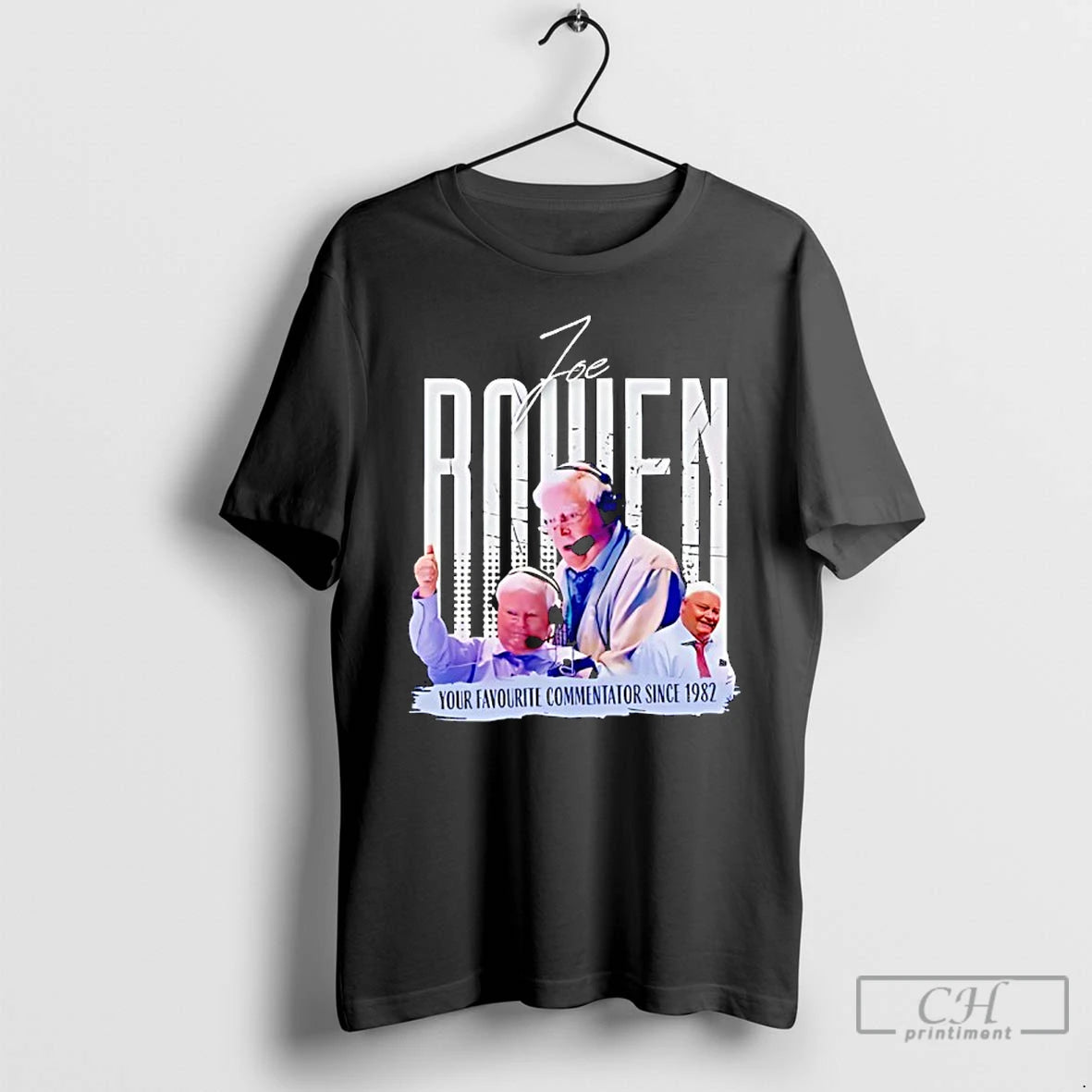 Classic Joe Bowen Your Favourite Commentator Since 1982 T-Shirts, Hoodie, Sweatshirt | InkNestWear.com