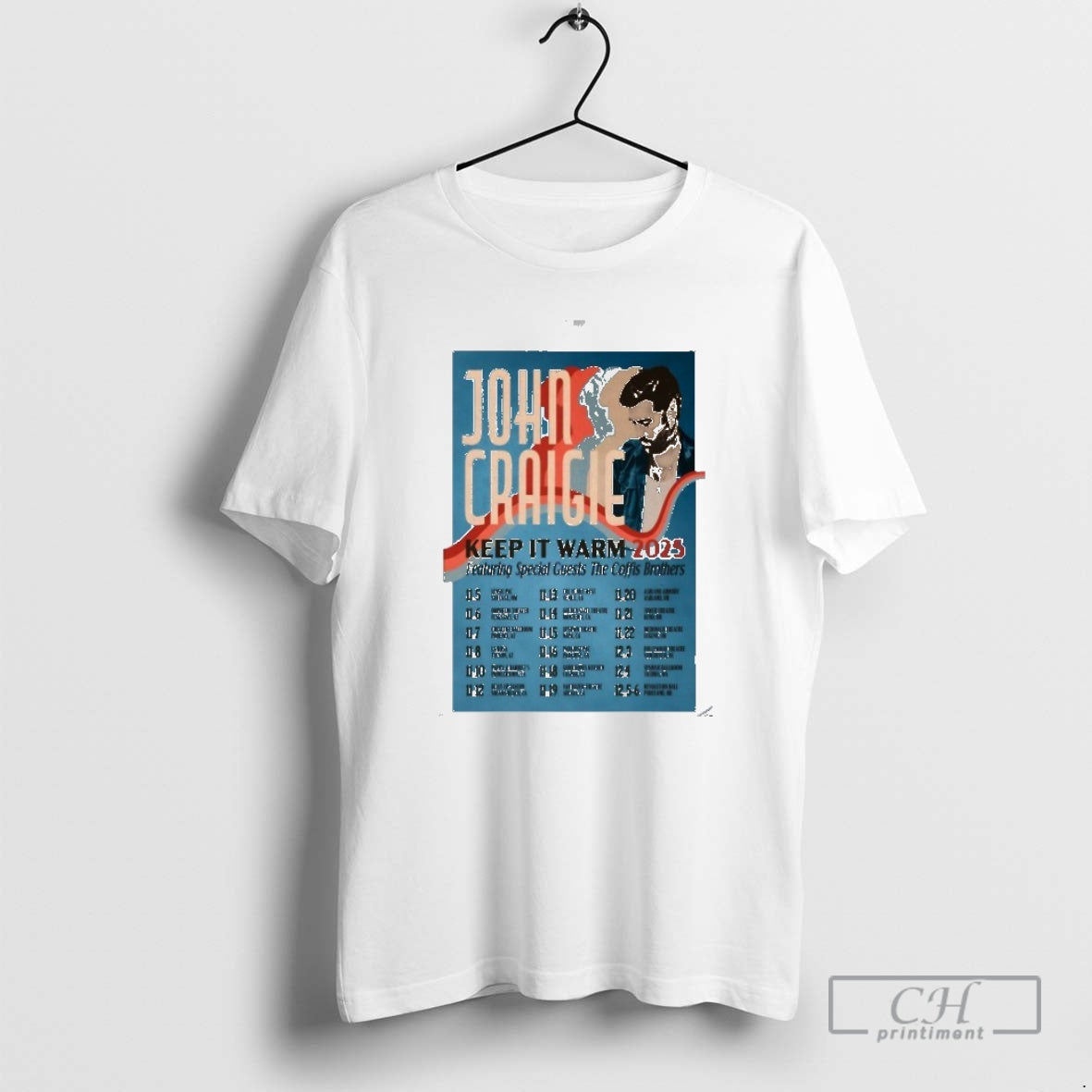 Classic John Craigie Keep It Warm 2025 Tour Shirt Sweater
