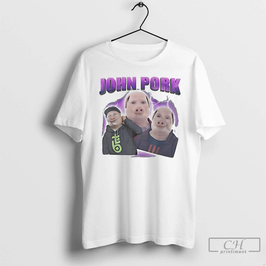 Classic John Pork Lightning T-Shirts, Hoodie, Sweatshirt | InkNestWear.com
