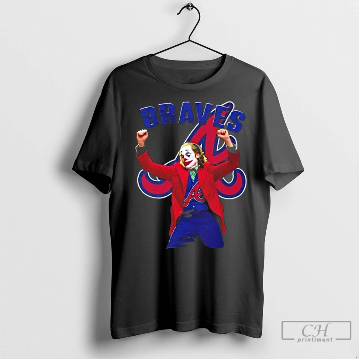 Classic Joker Dabbing X Atlanta Braves Baseball T-Shirts, Hoodie, Sweatshirt | InkNestWear.com