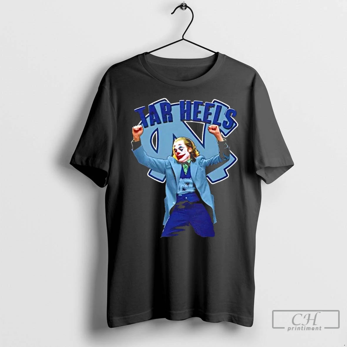 Classic Joker Dabbing X North Carolina Tar Heels Football T-Shirts, Hoodie, Sweatshirt | InkNestWear.com