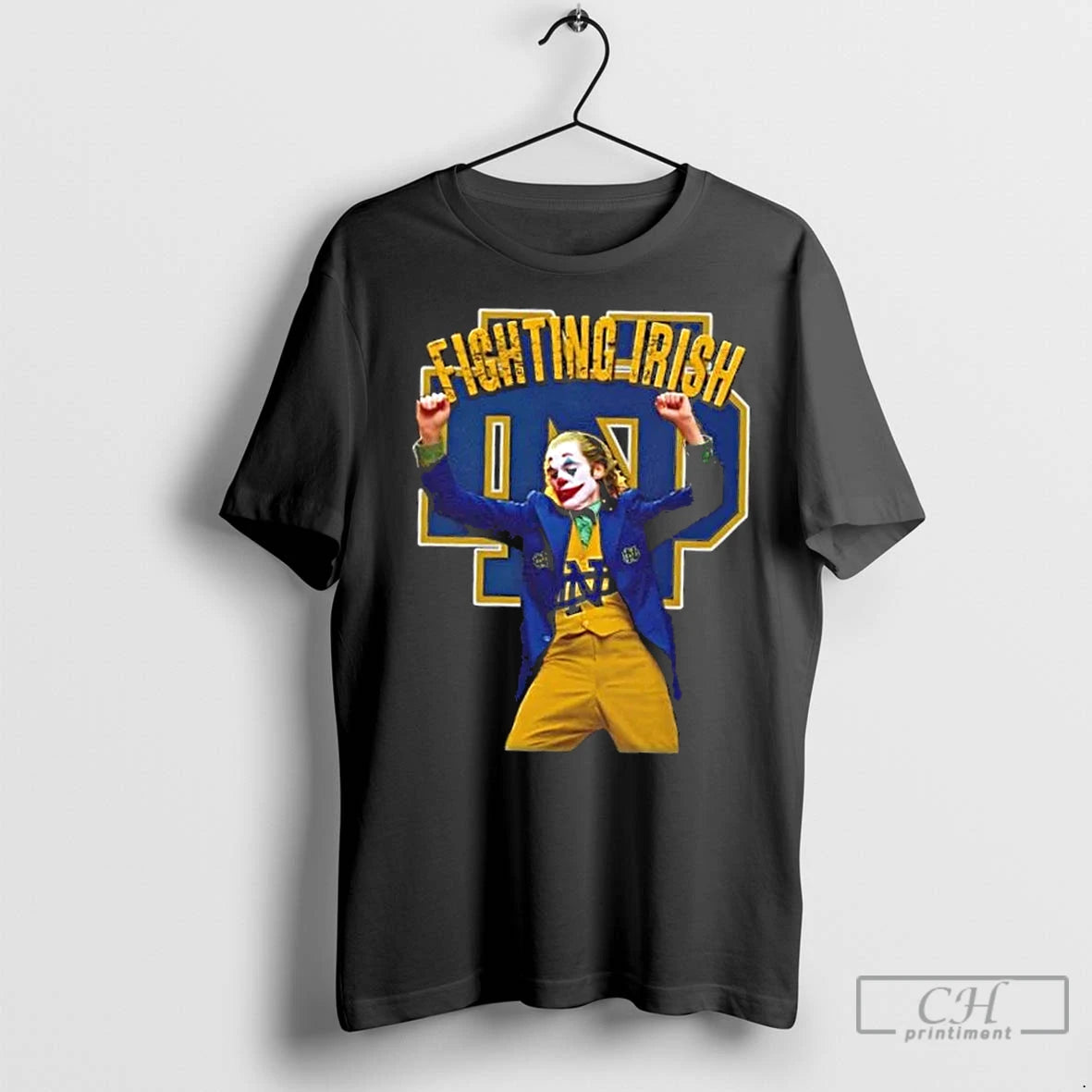 Classic Joker Dabbing X Notre Dame Fighting Irish Football T-Shirts, Hoodie, Sweatshirt | InkNestWear.com