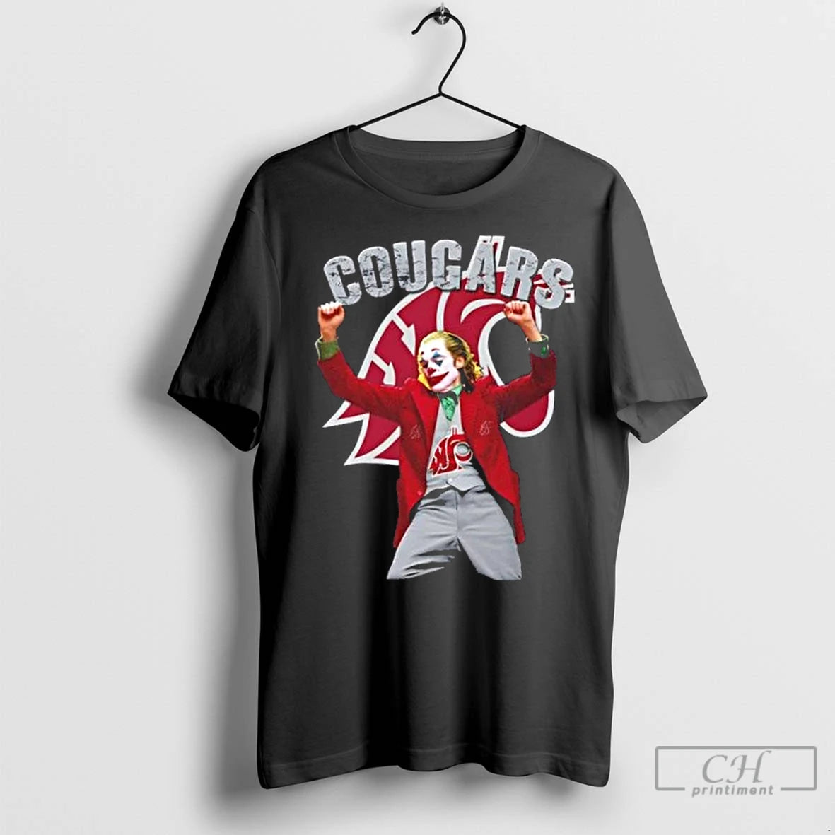 Classic Joker Dabbing X Washington State Cougars Football T-Shirts, Hoodie, Sweatshirt | InkNestWear.com