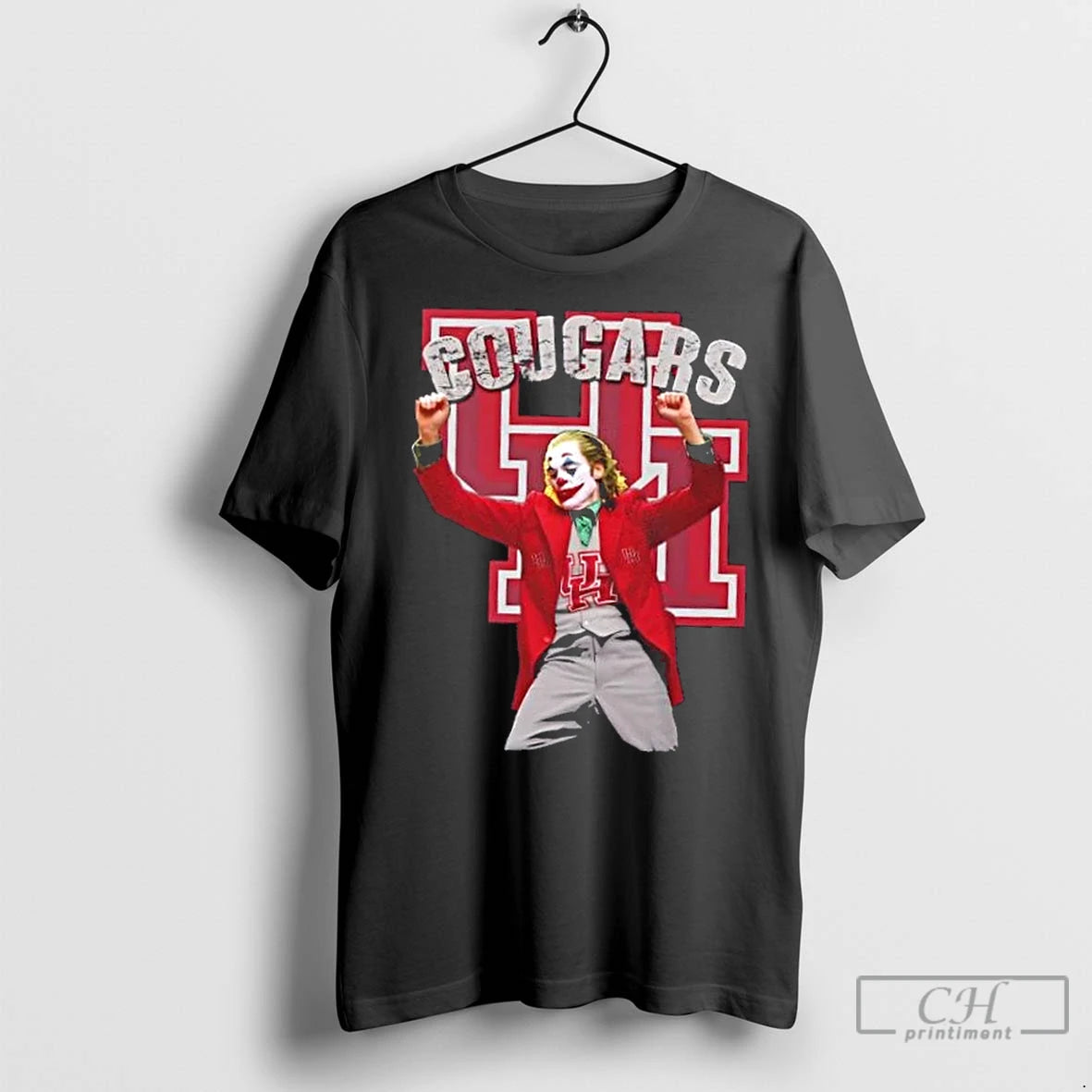 Classic Joker X Houston Cougars Football T-Shirts, Hoodie, Sweatshirt | InkNestWear.com