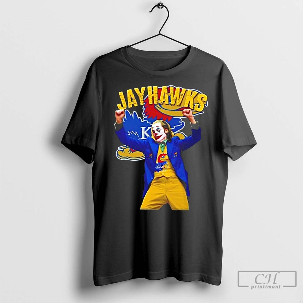 Classic Joker X Kansas Jayhawks Football T-Shirts, Hoodie, Sweatshirt | InkNestWear.com