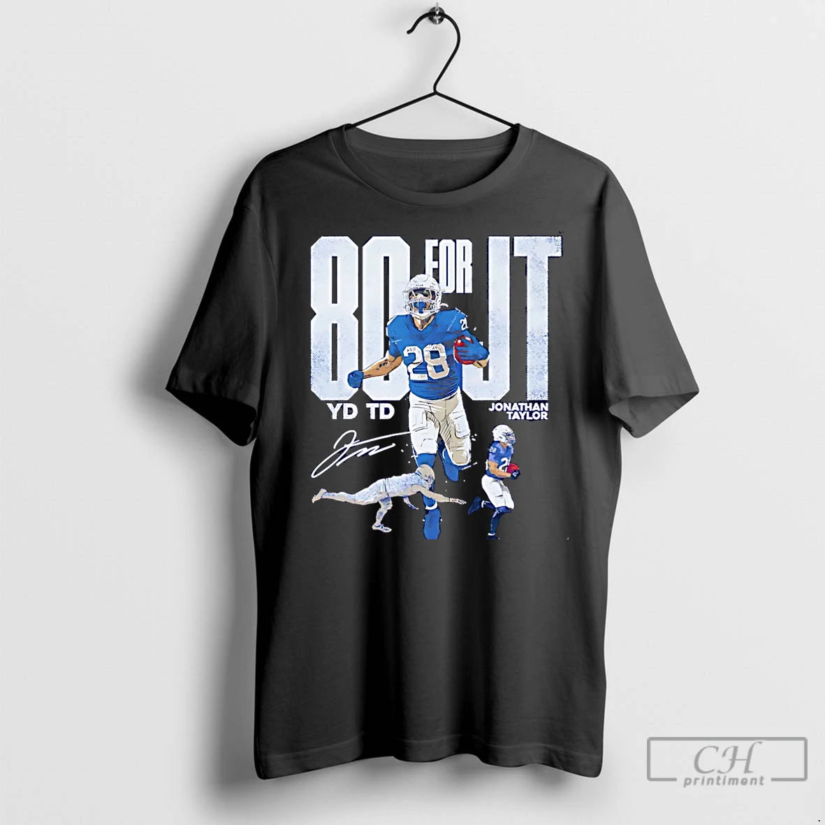 Classic Jonathan Taylor 80 For Jt Indianapolis Colts Signature Christmas Ornaments T-Shirts, Hoodie, Sweatshirt