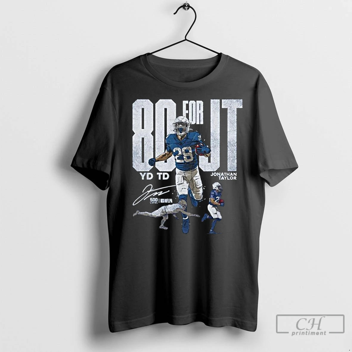 Classic Jonathan Taylor Indianapolis 80 For Jt Signature Long Sleve T-Shirts, Hoodie, Sweatshirt | InkNestWear.com