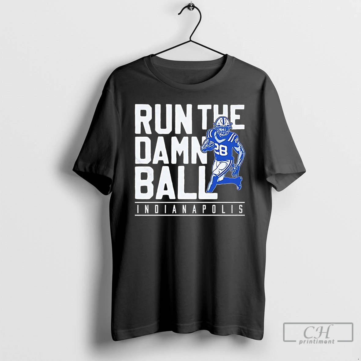 Classic Jonathan Taylor Run The Damn Ball Indianapolis Colts T Shirts Hoodie, Sweatshirt | InkNestWear.com