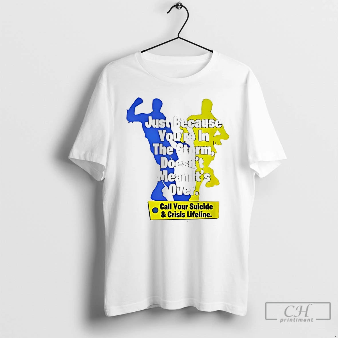 Classic Just Because Youre In The Storm Doesnt Mean Its Over T Shirts Hoodie, Sweatshirt | InkNestWear.com