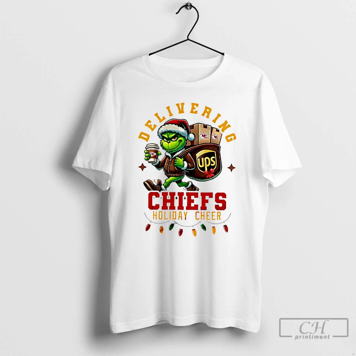 Classic Kansas City Chiefs Grinch Delivering Ups Holiday Cheer Christmas T-Shirts, Hoodie, Sweatshirt | InkNestWear.com