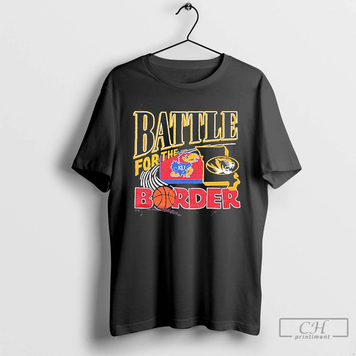 Classic Kansas Jayhawks Vs Missouri Tigers Battle For The Border T-Shirts, Hoodie, Sweatshirt | InkNestWear.com