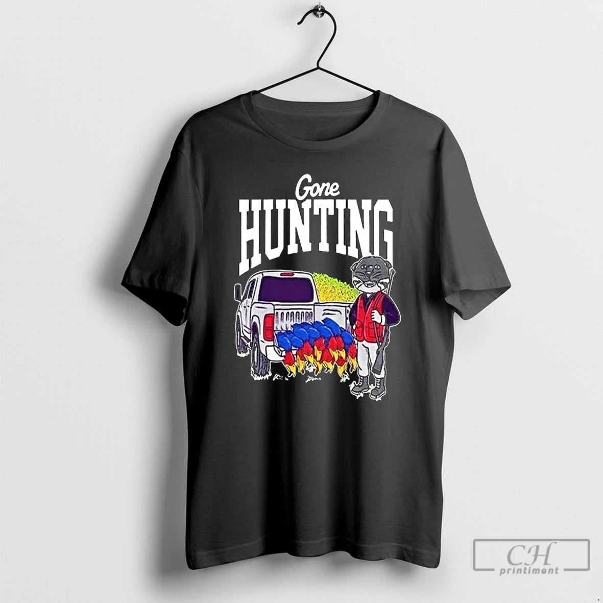 Classic Kansas State Beat Kansas Jayhawks Gone Hunting Long Sleve T Shirts Hoodie, Sweatshirt | InkNestWear.com