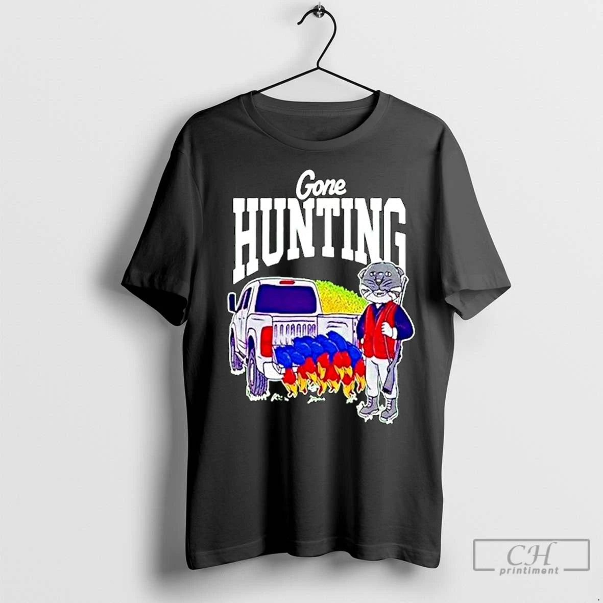Classic Kansas State Beat Kansas Jayhawks Gone Hunting Ornaments T-Shirts, Hoodie, Sweatshirt | InkNestWear.com