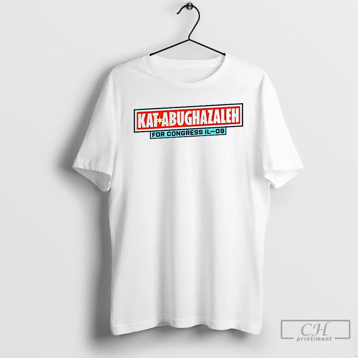 Classic Kat Abughazaleh For Illinois Il09 T Shirts Hoodie, Sweatshirt | InkNestWear.com