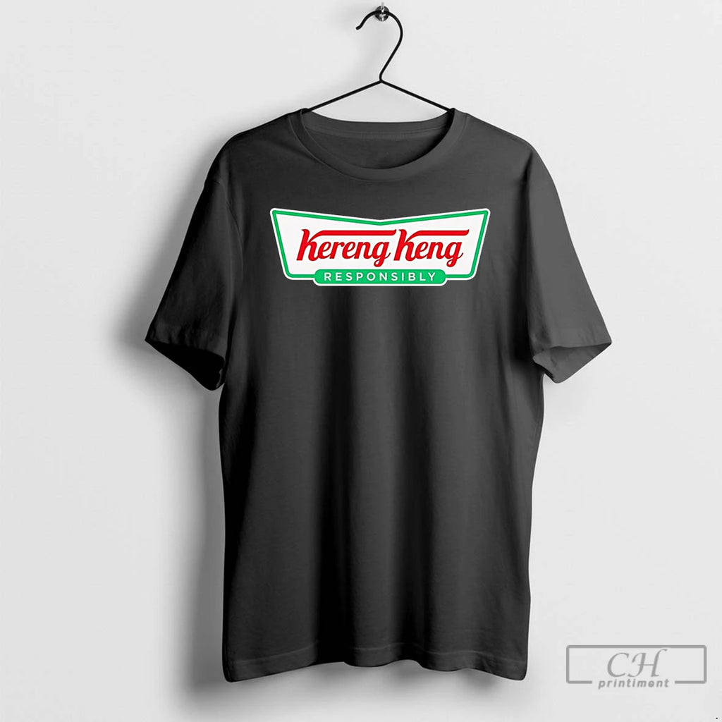 Classic Kereng Keng Responsibly Krispy Kreme Parody T Shirts Hoodie, Sweatshirt | InkNestWear.com