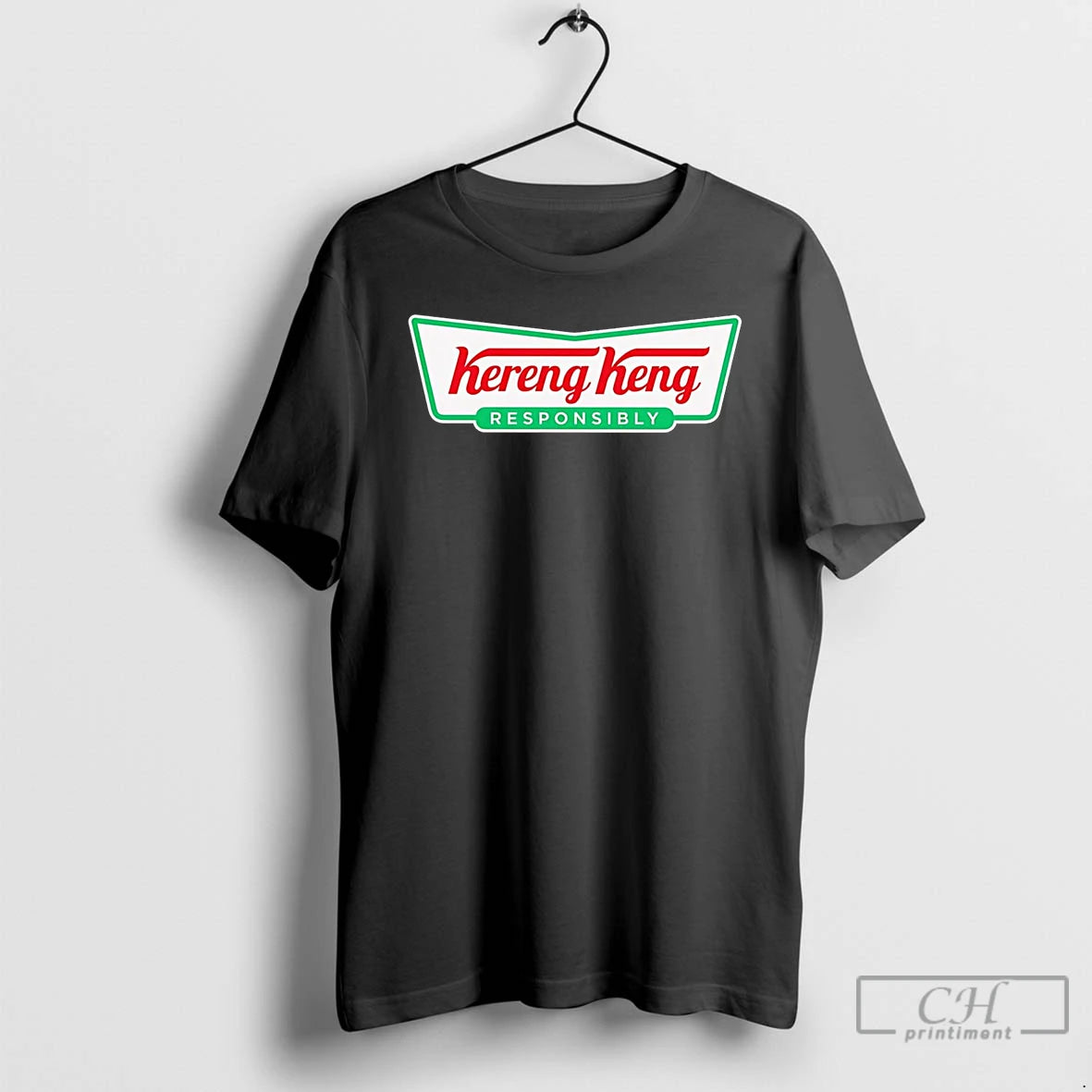 Classic Kereng Keng Responsibly Krispy Kreme Parody T Shirts Hoodie, Sweatshirt | InkNestWear.com