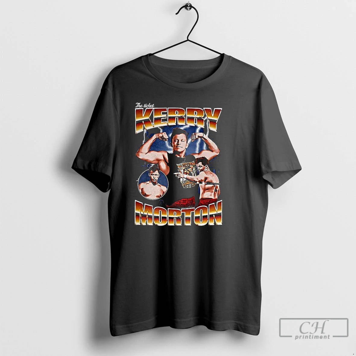 Classic Kerry Morton Wrestler The Ticket Retro T Shirts Hoodie, Sweatshirt | InkNestWear.com