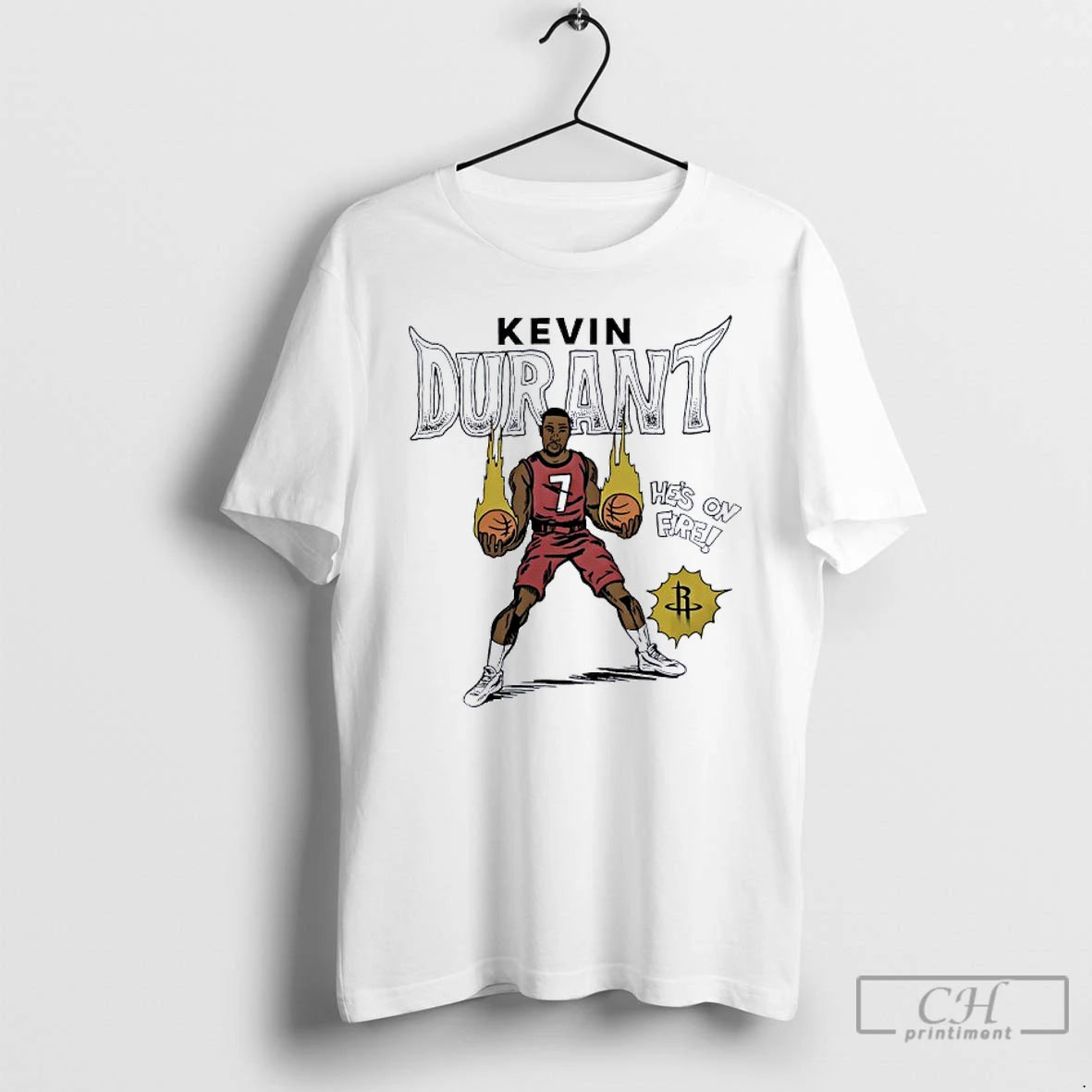 Classic Kevin Durant Houston Cockets Basketball Comic T Shirts Hoodie, Sweatshirt | InkNestWear.com