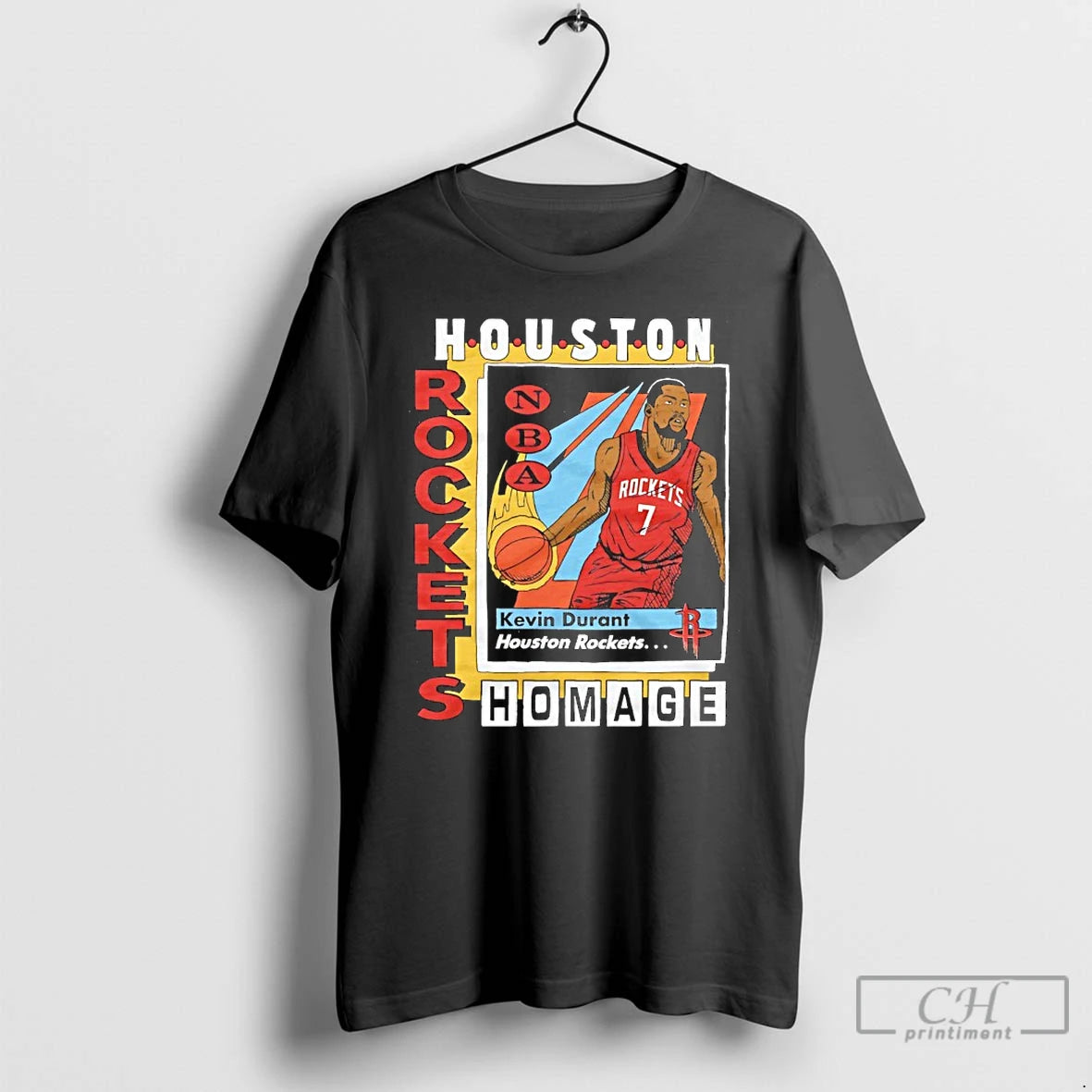 Classic Kevin Durant Houston Rockets Nba Trading Card T Shirts Hoodie, Sweatshirt | InkNestWear.com