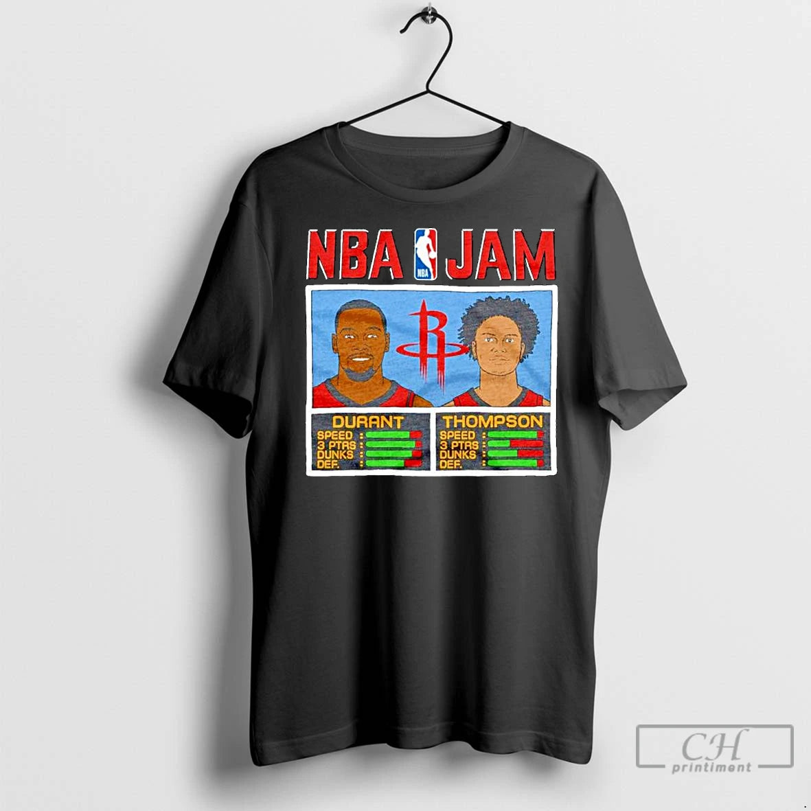 Classic Kevin Durant And Klay Thompson Houston Rockets Nba Jam Ornaments T-Shirts, Hoodie, Sweatshirt | InkNestWear.com