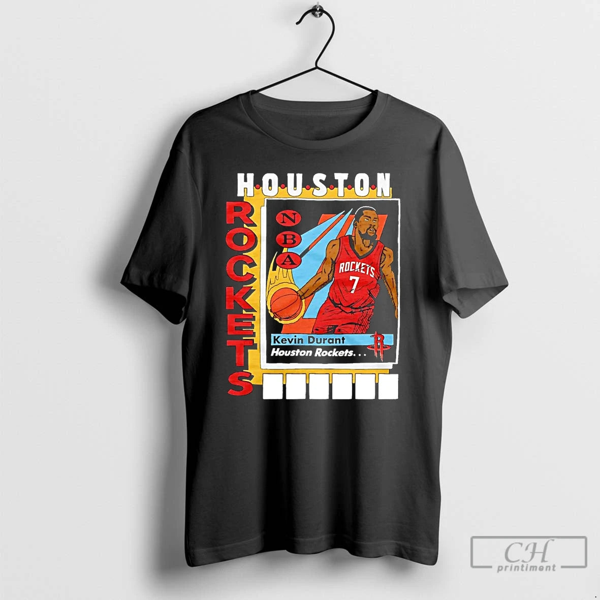 Classic Kevin Durant Trading Card Houston Rockets T Shirts Hoodie, Sweatshirt | InkNestWear.com