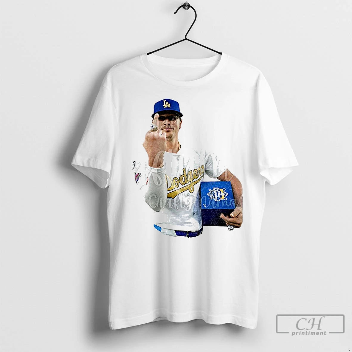 Classic Kike Hernandez Middle Finger Ring Doyers Los Angeles Dodgers Mlb Baseball World Series 2025 T-Shirts, Hoodie,...