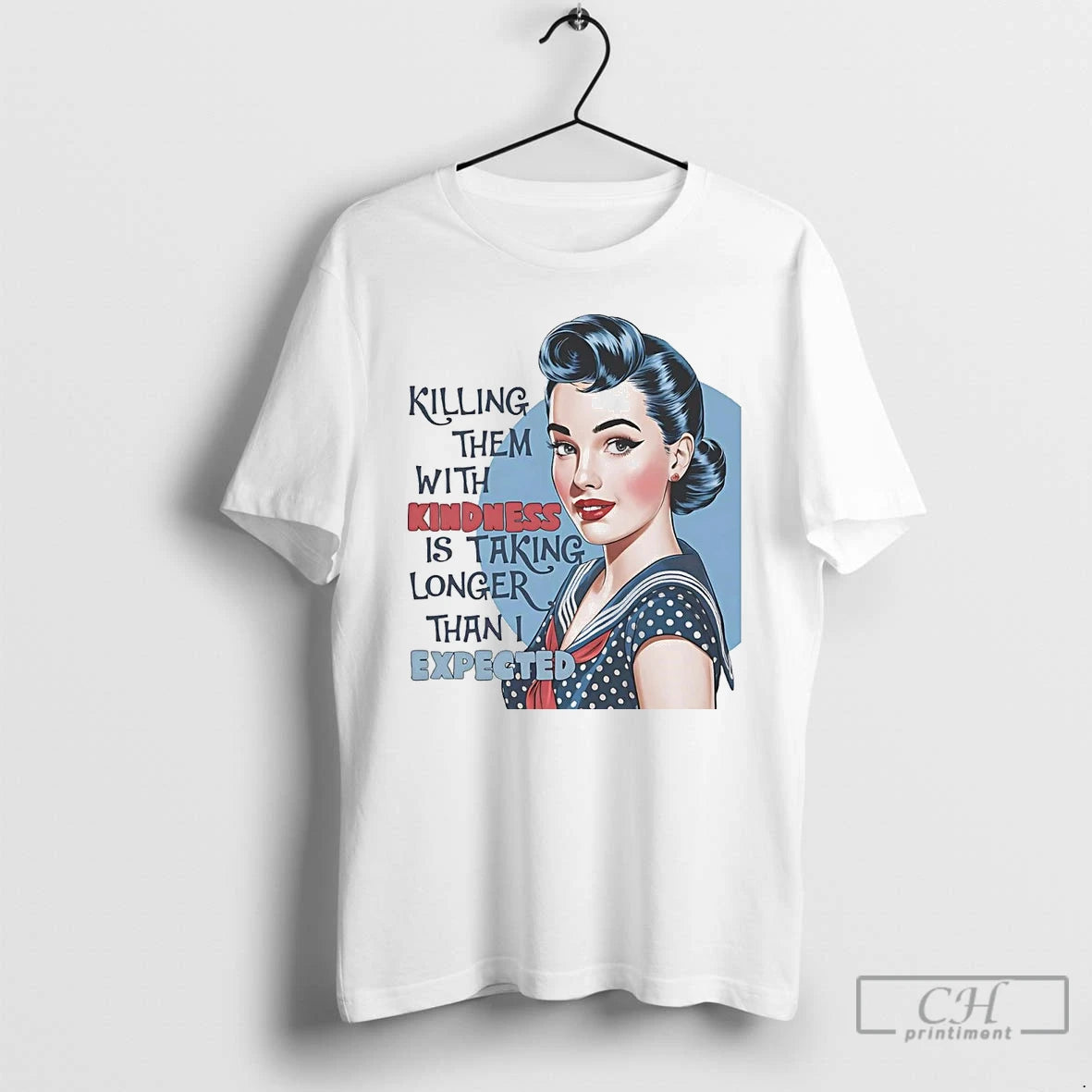 Classic Killing Them With Kindness Is Taking Longer Than I Expected T Shirts Hoodie, Sweatshirt | InkNestWear.com