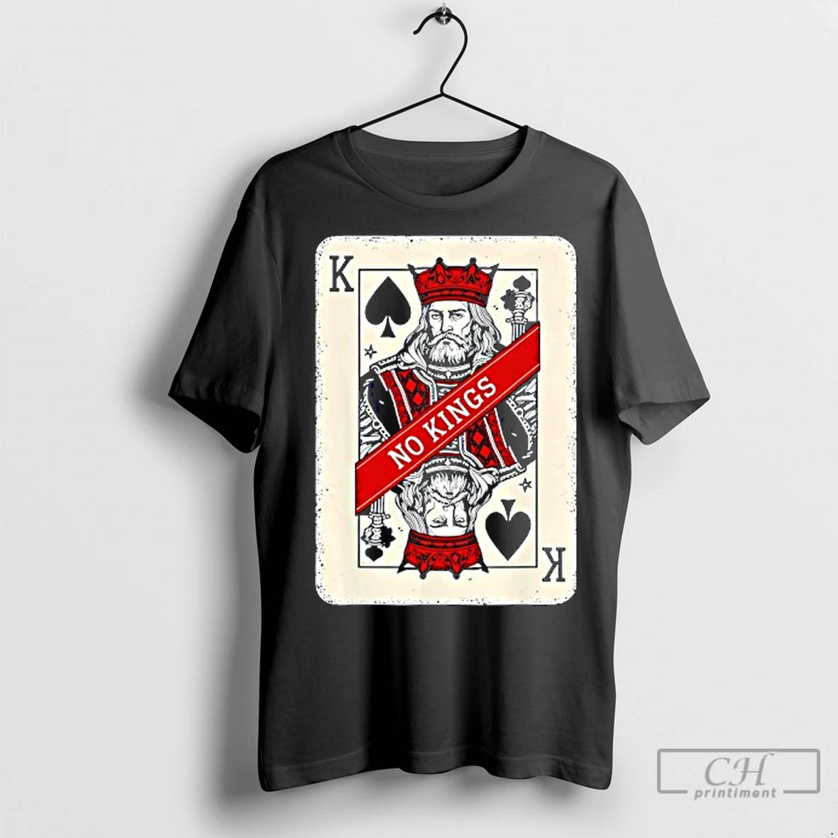 Classic King Card No Kings Statement Art T-Shirts, Hoodie, Sweatshirt | InkNestWear.com