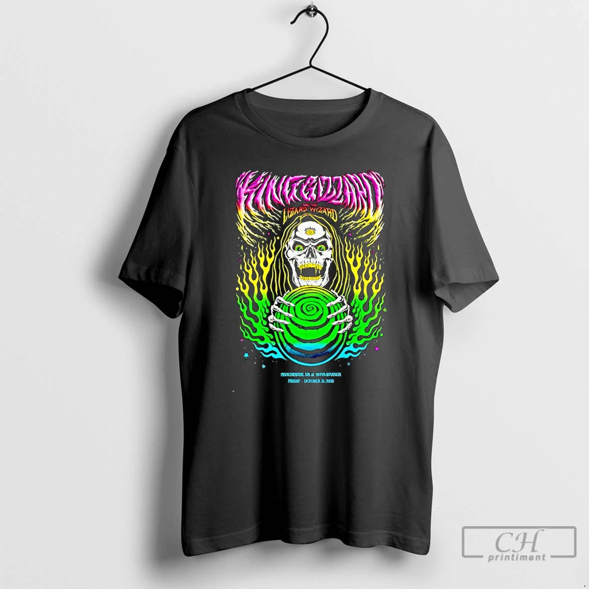 Classic King Gizzard And The Lizard Wizard Halloween Show In Manchester Uk On Oct 31 T-Shirts, Hoodie, Sweatshirt