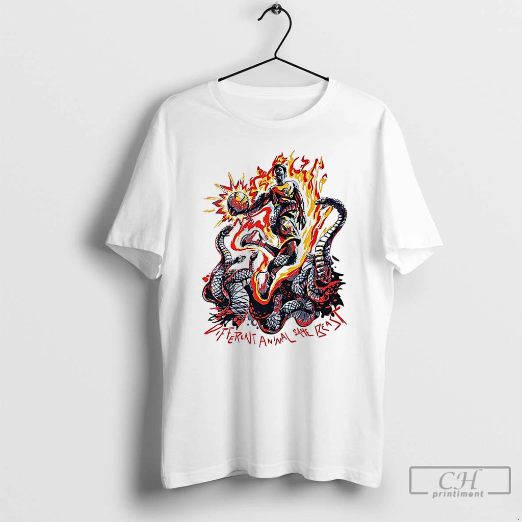 Classic Kobe Bryant Different Animal Same Beast T Shirts Hoodie, Sweatshirt | InkNestWear.com