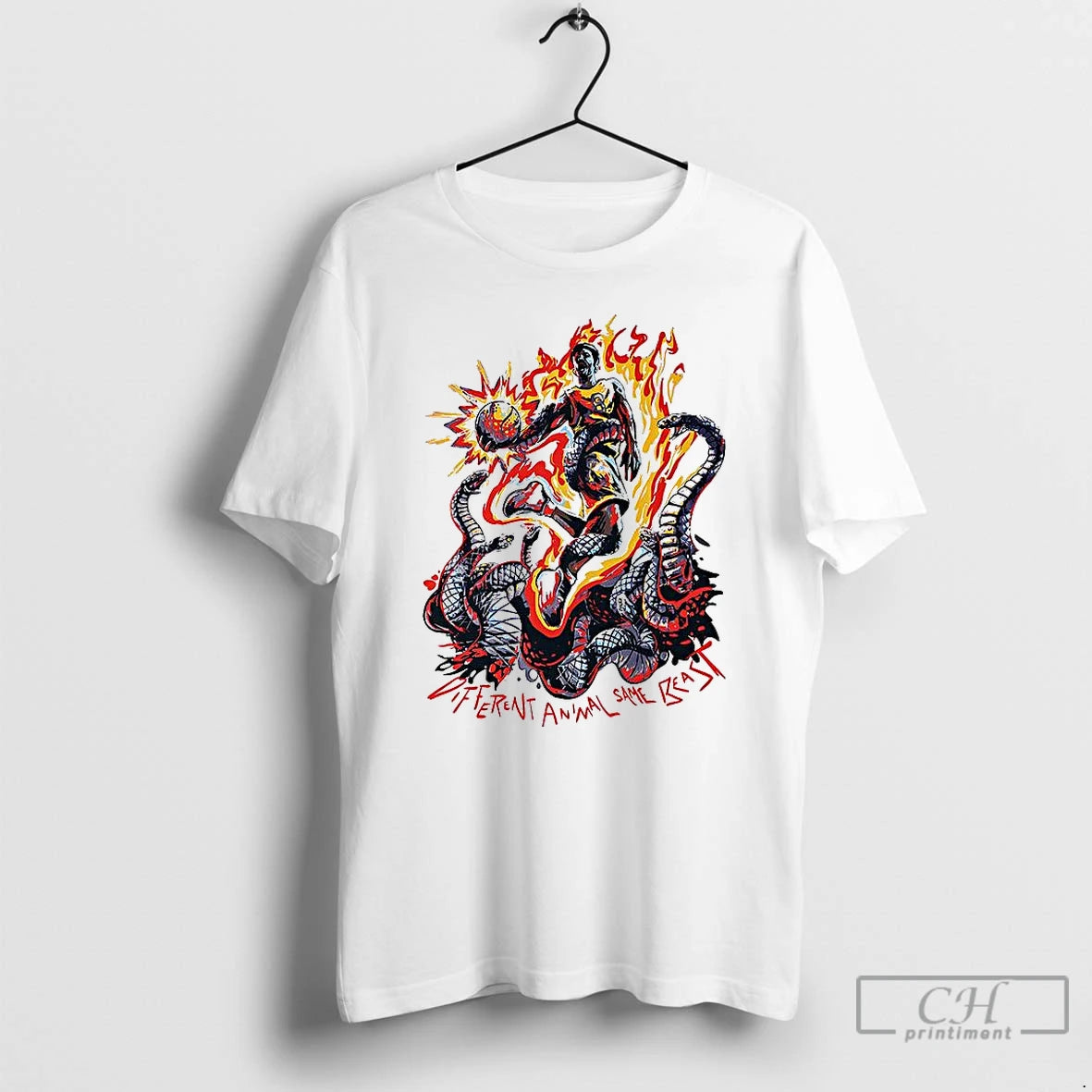 Classic Kobe Bryant Different Animal Same Beast T Shirts Hoodie, Sweatshirt | InkNestWear.com
