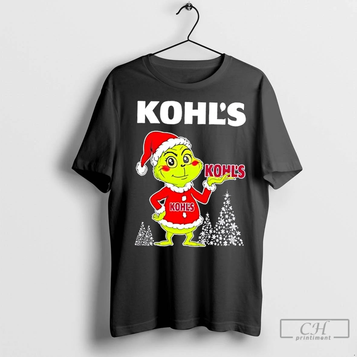 Classic Kohls And Grinchmas Christmas Tree T-Shirts, Hoodie, Sweatshirt | InkNestWear.com