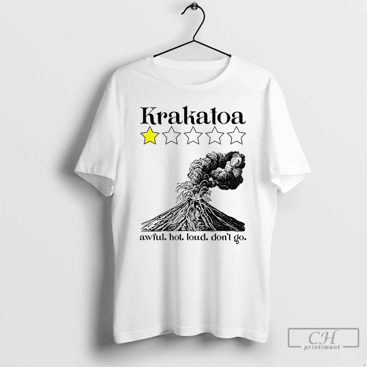 Classic Krakatoa Awful Hot Loud Dont Go 1 Star T-Shirts, Hoodie, Sweatshirt | InkNestWear.com