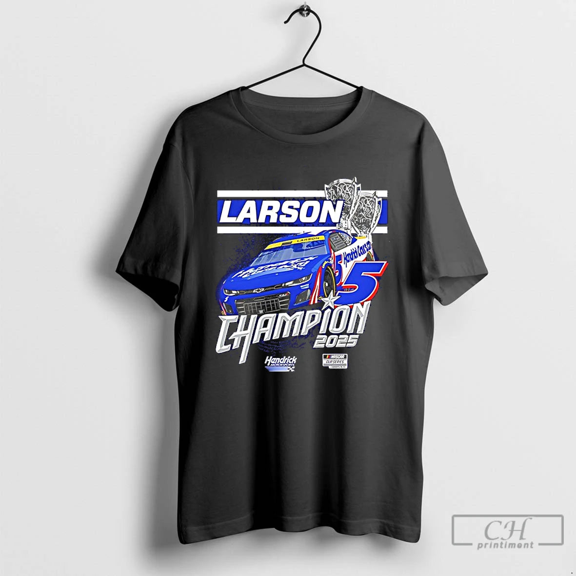 Classic Kyle Larson 5 Hendrick Motorsports Team Collection 2025 Nascar Cup Series Champion T Shirts Hoodie, Sweatshirt