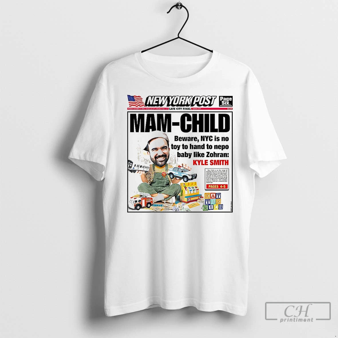 Classic Kyle Smith Man Child New York Post T-Shirts, Hoodie, Sweatshirt | InkNestWear.com