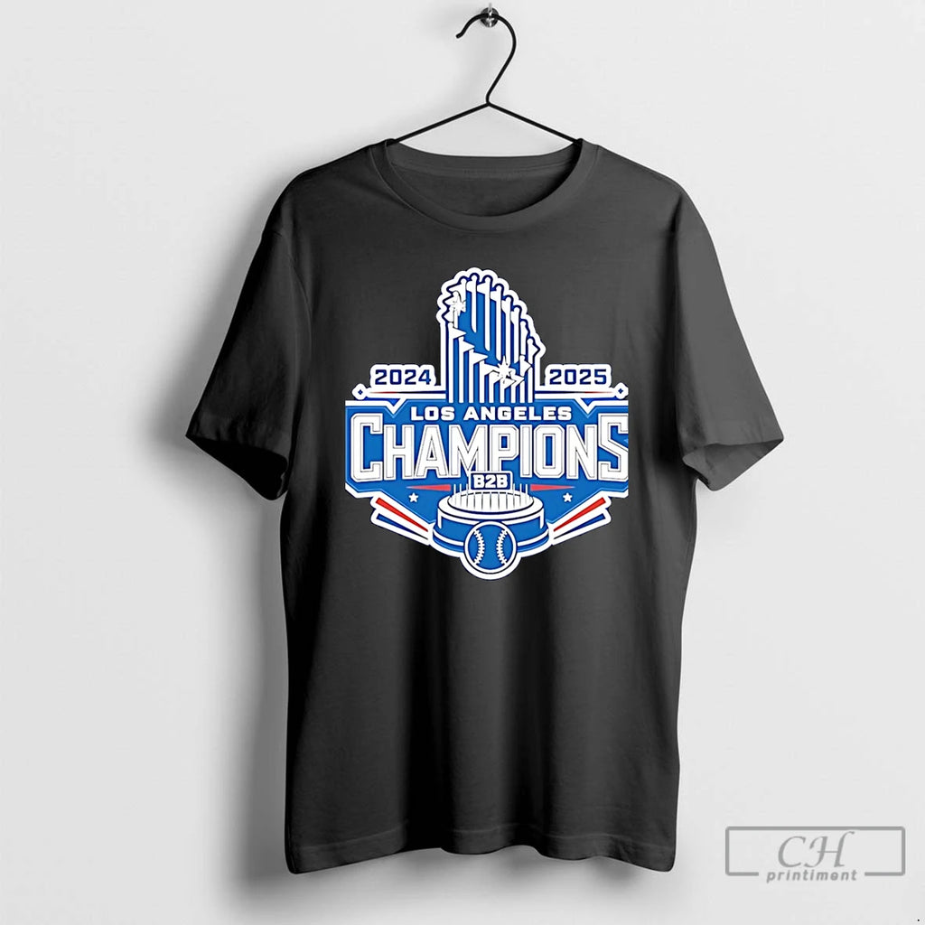 Classic La Dodgers 2024 2025 B2b World Series Champions Christmas T Shirts Hoodie, Sweatshirt | InkNestWear.com