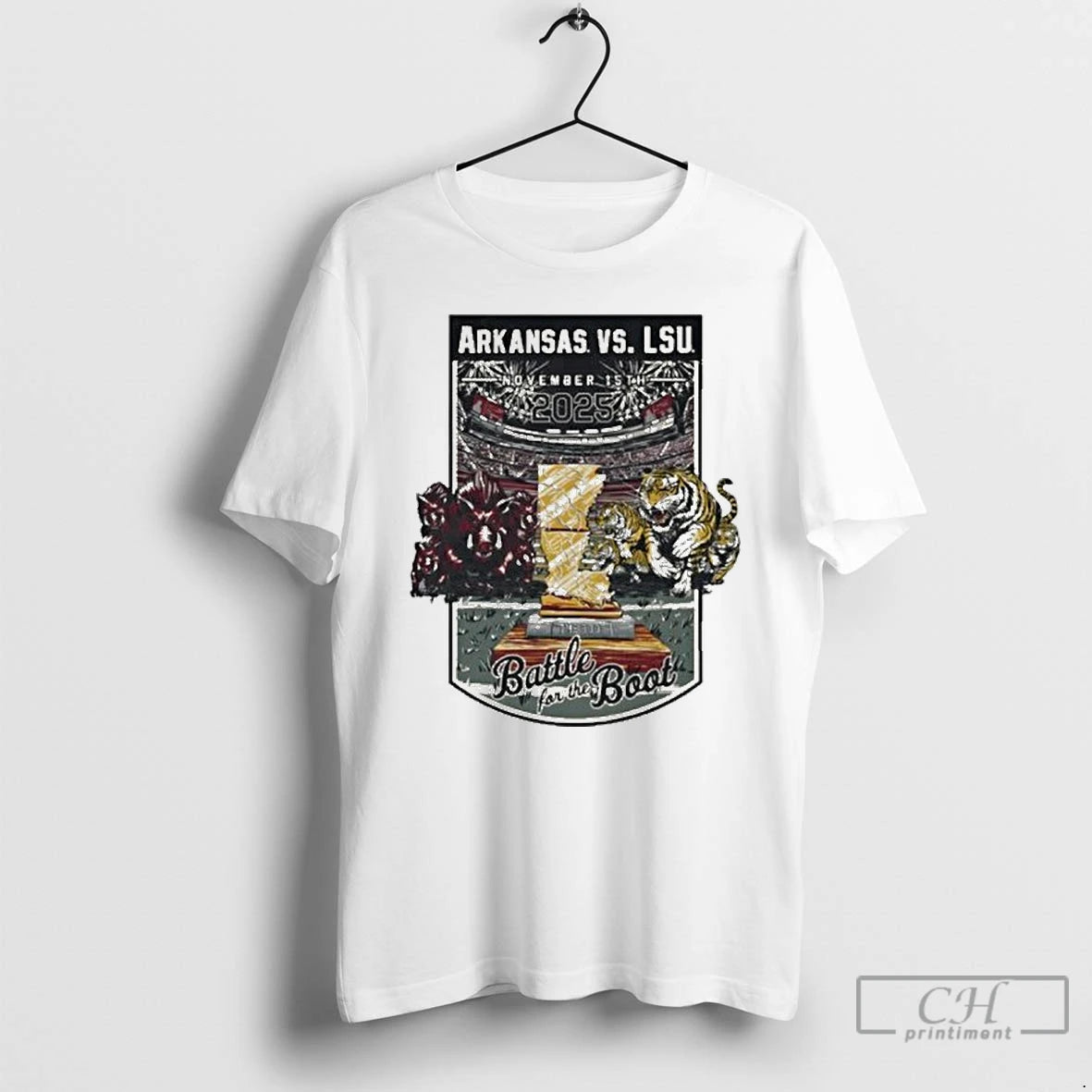Classic Lsu Vs Arkansas 2025 Rivalry T-Shirts, Hoodie, Sweatshirt | InkNestWear.com