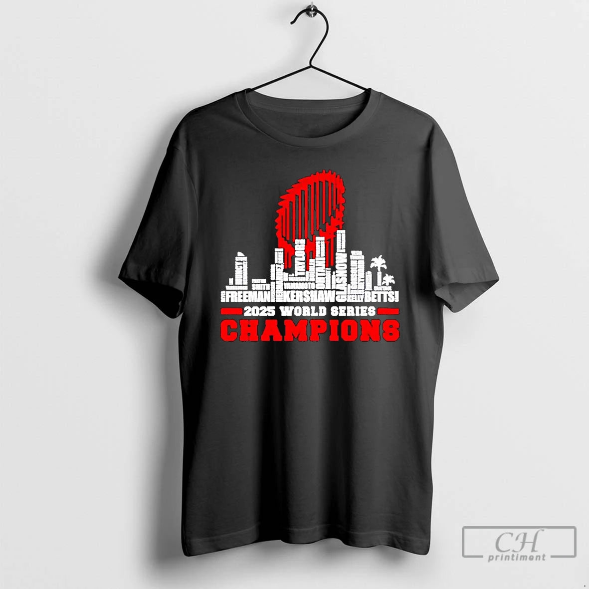 Classic La Baseball World Series Champions 2025 All Player Name T Shirts Hoodie, Sweatshirt | InkNestWear.com