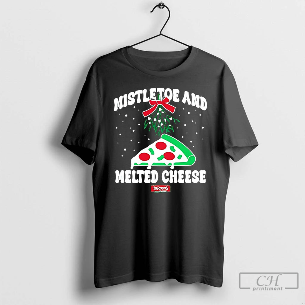 Classic Larosas Mistletoe And Melted Cheese Christmas T-Shirts, Hoodie, Sweatshirt | InkNestWear.com