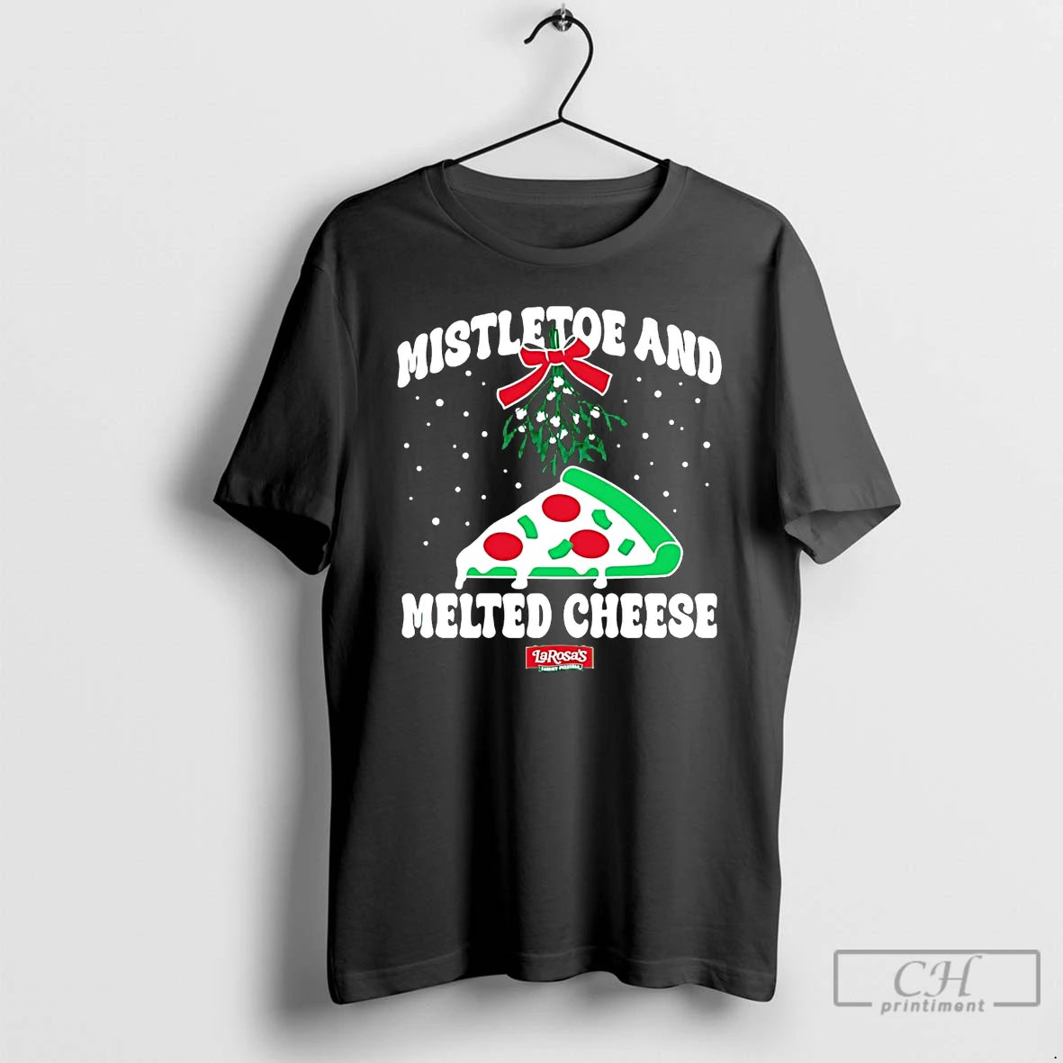 Classic Larosas Mistletoe And Melted Cheese Christmas T-Shirts, Hoodie, Sweatshirt | InkNestWear.com