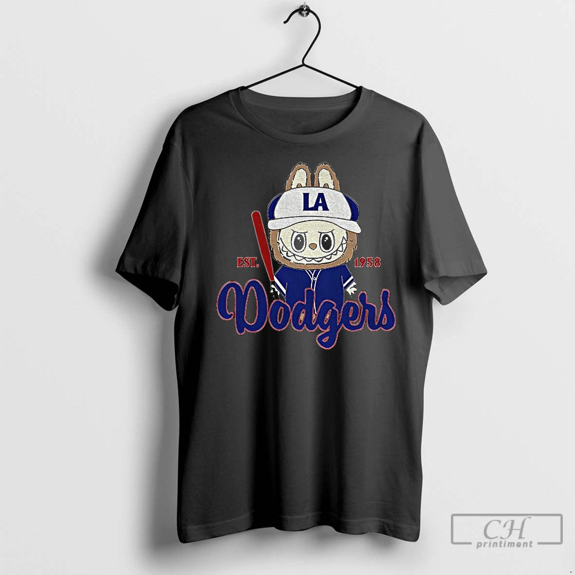 Classic Labubu Los Angeles Dodgers Est 1958 Mlb Baseball World Series Game Day T-Shirts, Hoodie, Sweatshirt | InkNestWear.com