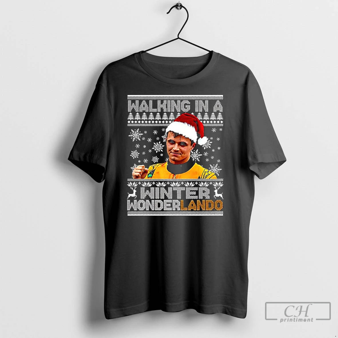 Classic Lando Norris Walking Winter Wonderland T-Shirts, Hoodie, Sweatshirt