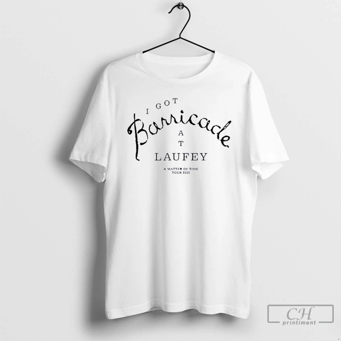 Classic Laufey Barricade I Got At A Matter Of Time Tour 2025 T Shirts Hoodie, Sweatshirt | InkNestWear.com