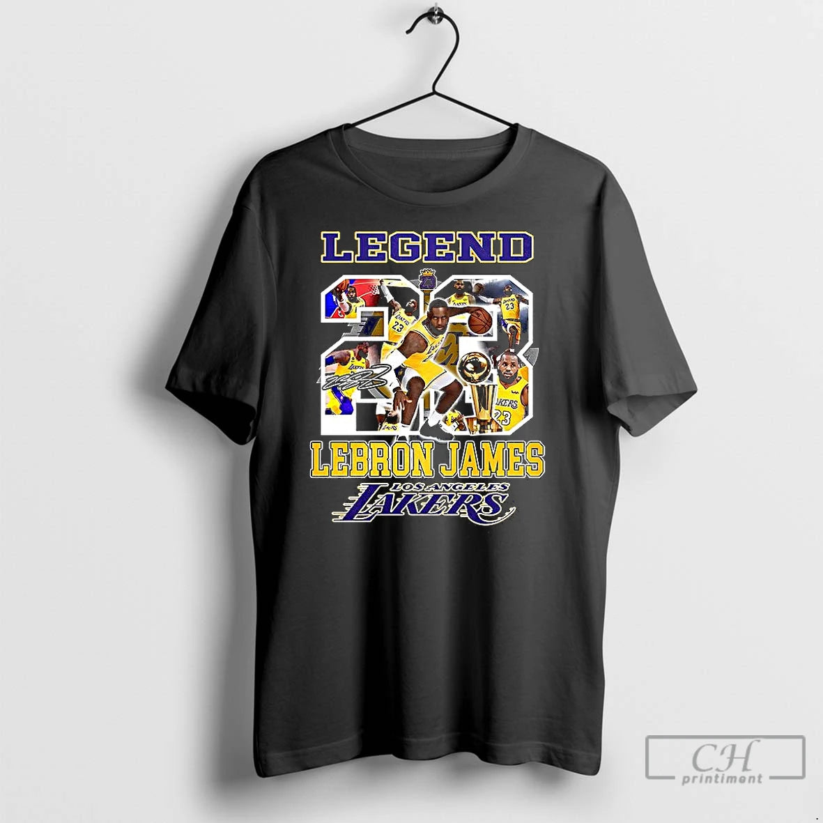Classic Legend Lebron Lakers Los Angeles Number 23 Collage Signature T-Shirts, Hoodie, Sweatshirt | InkNestWear.com